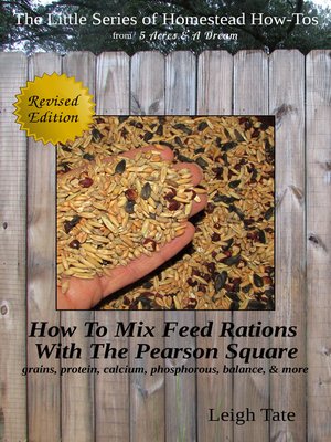 cover image of How to Mix Feed Rations With the Pearson Square